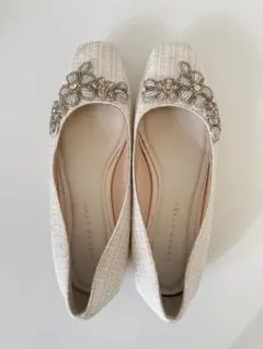 【JELLY BEANS】♡ビーズフラワーモチーフパンプス