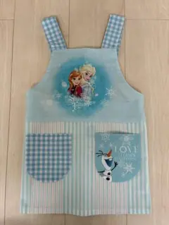 アナ雪　キッズ　エプロン