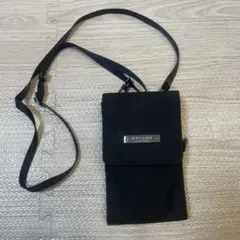 ブラックレーベル クレストブリッジ ショルダー ウォレット バッグ