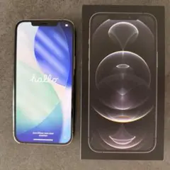 iPhone12 Pro Max 128GB SIMフリー グラファイト 箱あり