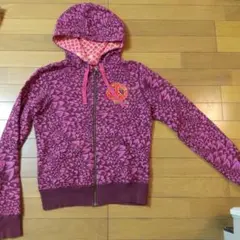 1672レオパード 紫 赤 Billabong