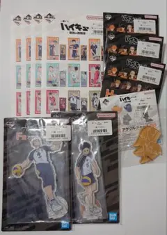 ハイキュー 一番くじ 最強の挑戦者 11点セット アクスタ 木兎 赤葦 他