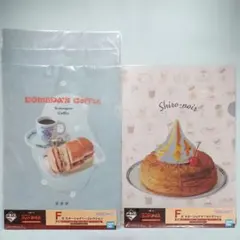 一番くじ コメダ珈琲 F賞ステーショナリーコレクション クリアファイル