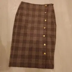 LAUREN RALPH LAUREN チェック柄タイトスカート XSのサムネイル
