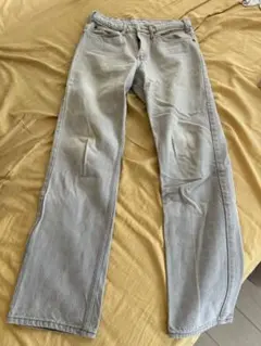 先染め グレー　80,90s? オレンジタブ　levi's 40509 9857