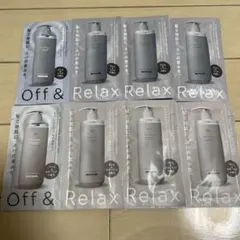 Off &Relaxスパ　シャンプー&トリートメント　セット　パウチ　6セットのサムネイル