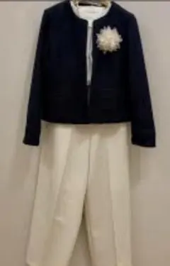 BEAMS&UNITEDARROW ツイードジャケット極美品ブラウスセットアップ