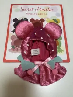 ディズニー ユニベア シークレット コスチューム ポンチョ フルーツ 苺