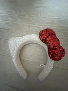 ハローキティ風カチューシャ