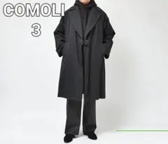 COMOLI 22SS ウォッシュドタイロッケンコート BLACK サイズ2 - メルカリ