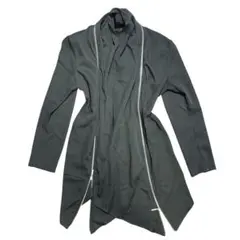 vkei y2k darkwear black long cardigan異形のサムネイル