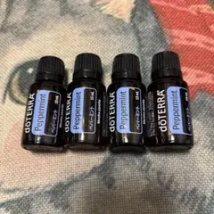 ドテラ 未開封 アロマオイル ペパーミント15ml 4本セット - メルカリ