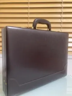 FRANZEN ビジネスバッグ ブラウン レザー アタッシュケース