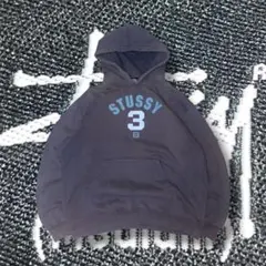 00s OLD STUSSY ナンバリング パーカー ヴィンテージ y2k 短丈