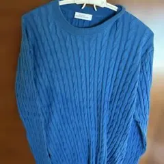 GREEN LABEL RELAXING ケーブル編みセーター