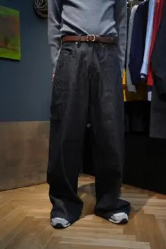 SUGARHILL Modern Denim Pants Wide Cut 32