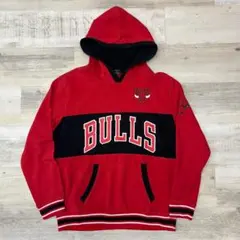 k*o様 古着 00年代 NBA BULLS チームスウェットパーカー 赤 M