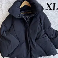 【未使用品】希少XLサイズ◎ ユニクロ +J ハイブリッドダウン ブラック 黒