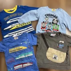 新幹線　トーマス　はやぶさ　トレーナー