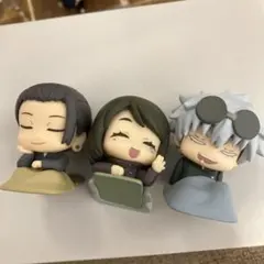 呪術廻戦　おねむたん　にどね　3個セット　アースカラー　五条悟　家入硝子　夏油傑