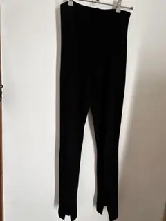 uncrave WHITE スムースニット レギンス