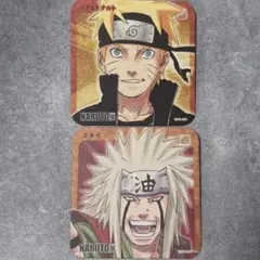 NARUTO展 コースター うずまきナルト 自来也 セット