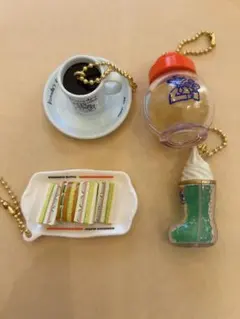 コメダ珈琲　一番くじ　ミニフィギュアチャーム　E賞