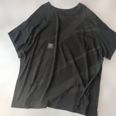 美品 ビーヨウジヤマモト サイドスリット オーバーサイズ Tシャツ ブラックのサムネイル