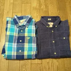 HOLLISTER　メンズシャツ2枚セット　再再お値下