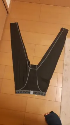 ダークグレー ストレッチタイツ