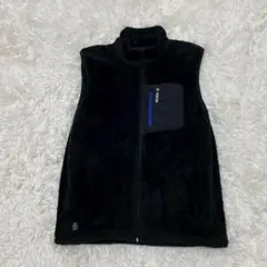美品✨TULTEX フリースベスト 2L ブラック