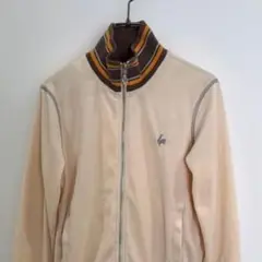 le coq sportif ベージュ ベロアトラック ジャケット