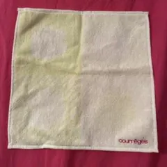 courrèges 花柄タオルハンカチ