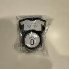 ソフトバンクホークス　川瀬選手　ユニフォーム型スタンプキーホルダー