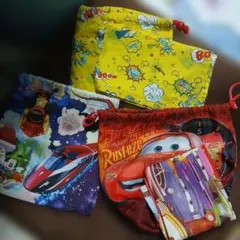 ミッキーとカーズのお弁当袋セット