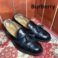 Burberry タッセルローファー　ウイングチップ　メダリオン　4.5のサムネイル