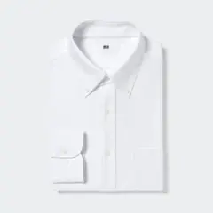 ノンアイロンジャージーシャツ　長袖　ワイシャツ　ユニクロ　UNIQLO Mサイズ