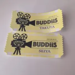 BUDDiiiS ステッカー 2枚セット EBiDAN THE LIVE ソイヤ
