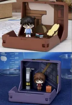 PetiteWorldMemoriesミニフィギュア　江戸川コナン　灰原哀　2種