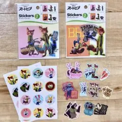 ズートピア ステッカー シール セット