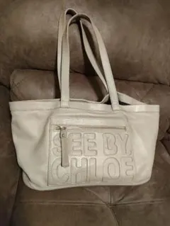 SEE BY CHLOE トートバッグ ベージュ