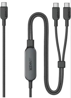 Anker USB-C 2in1 ケーブル 140W 1.2m ブラック