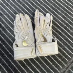 Nike TROUT ホワイト バッティング用手袋