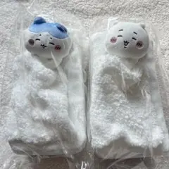 《新品未使用》ちいかわ＆ハチワレ おふとんぬいぐるみティッシュケース