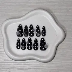 【現品】平成女児 y2k ドットネイルチップ