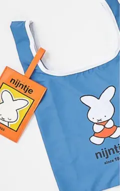 スタディオクリップ ミッフィー 合皮ポーチ付きミニエコバッグ