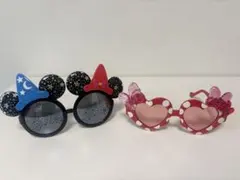 ディズニーリゾート　サングラス　ミッキー&ミニーセット