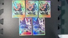 ワンピースカードゲーム　神の島の冒険　ロロノア・ゾロSRx3, エネルギSRx2