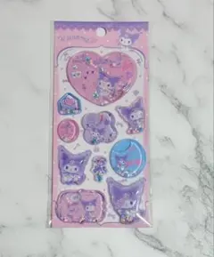 クロミちゃん①　 ウォーターシール　立体　3Ｄ　キラキラ　まとめ売り