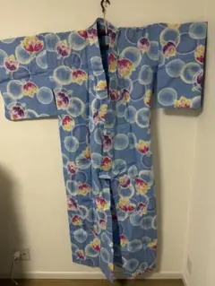 レディース浴衣　水色